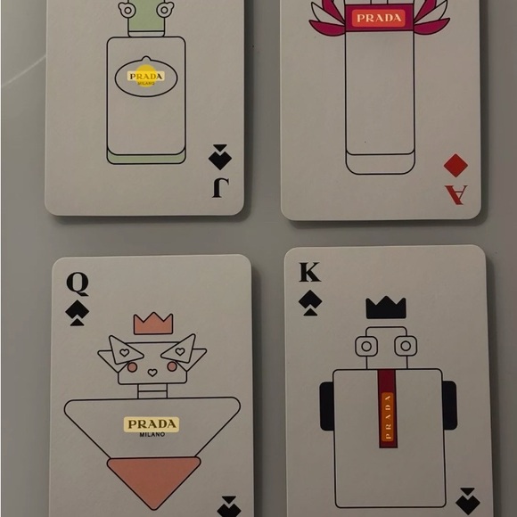 Prada Playing Cards - New Full Deck - Picture 2 of 2